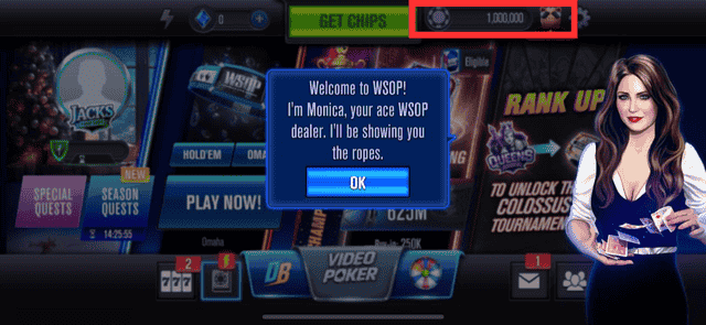 Get Latest WSOP Free Chips Links | Updated List | Promo Code 3 Get free chips through signup