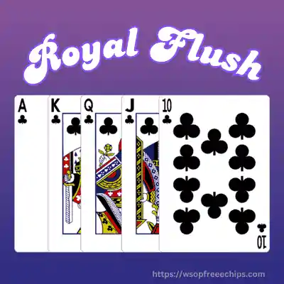 Poker Hands Ranking Chart & Hold'em Top 20 Starting Hand 4 Poker Hand image showing royal flush